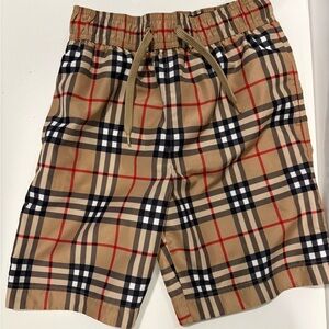 Burberry Youth Checkered Shorts
